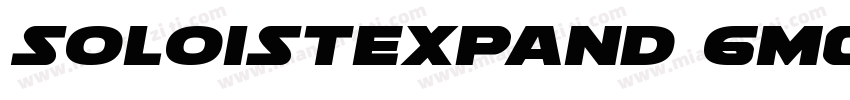 soloistexpand 6m0d字体转换